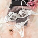 Luxury Floral Embroidery Lingerie Set