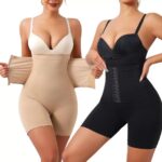 Women’s High-Waist Tummy Tuck Body Shaper Shorts – Waist Trainer & Hip Enhancer