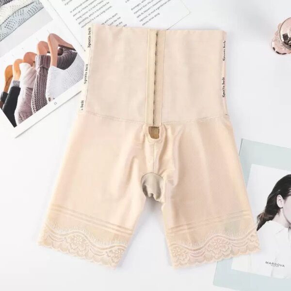 Lycra High-Waist Slim Shaper Shorts – Tummy Control & Thigh Slimming Shapewear